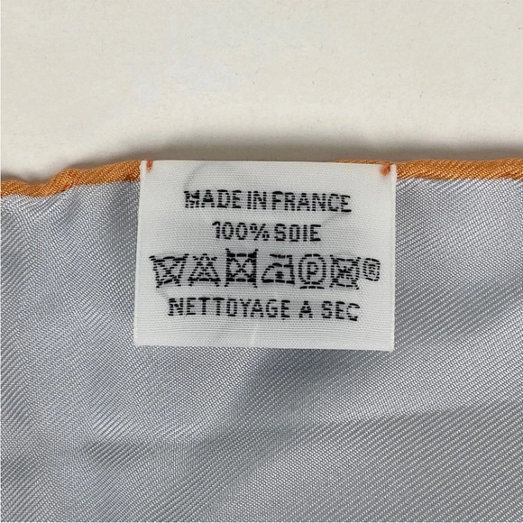 Hermes Tropical Scarf - Blue, Green, Gold - Picture 4 of 9